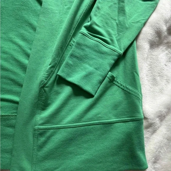 Green Open Front Ideology Cardigan M - Picture 2 of 5